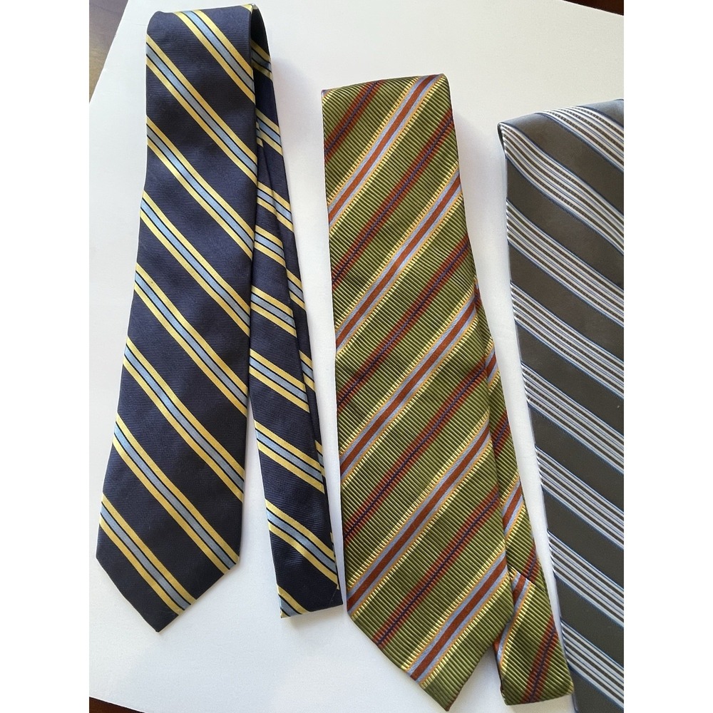 Lot Of‎ 4 Silk & Cotton Brooks Brothers, Baker, Screen Play, Nordstrom - Picture 3 of 8